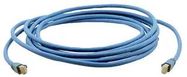 PATCH CORD, RJ45 PLUG-PLUG, 61M, BLU
