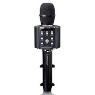 Bluetooth® Karaoke microphone with speaker & lighting Black