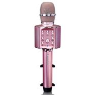 Bluetooth® Karaoke microphone with speaker & lighting Pink