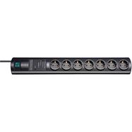 Surge Protected Extension Socket Primera-Tec 7-Way2.00 m - Plug With Earth Contact / Type F (CEE 7/7)