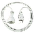 Power Extension Cable 2.00 m H05VV-F 3G1.5 IP20 White