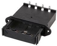 BATTERY HOLDER, 4CELL, AA, PANEL