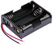 BATTERY HOLDER, AA, WIRE LEAD