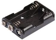 BATTERY HOLDER, AAA, SNAP ON