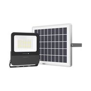 LED solar floodlight with motion sensor and remote controller, 30W, 1200lm, CCT, IP65