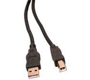 Кабель USB2.0 штекер A - штекер B 1,8м черный