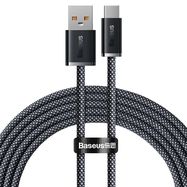 Кабель USB2.0 A Plug - USB C Plug 2.0m 100W (не совместим с iPhone 15) Dynamic Slate Grey BASEUS