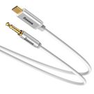 Cable / Adapter USB C plug - 3.5mm audio plug 1.2m White BASEUS