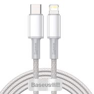 USB Type C kaabel - Lightning Fast Charging PD 20W 2 m valge