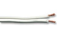 FIG 8 CABLE, 2CORE, 0.34MM2, WHT, 100M