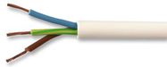 CABLE H05VV-F3 3183Y 0.75MM WHITE 100M