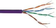 CABLE, CAT 5E, LSZH, PURPLE, 305M