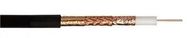 CABLE, COAX HD100 TRIPLE SCREEN BLK 100M