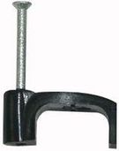 CABLE CLIP, POLYPROPYLENE, 2.5MM, BLACK