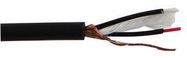 MIC CABLE BALANCED 24AWG BLK 100M