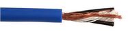 MIC CABLE BALANCED 24AWG BLUE 100M