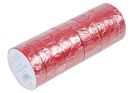 INSULATION TAPE RED 19MM X 33M 10/PK