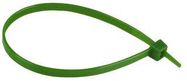 CABLE TIES  200 X 4.80MM GREEN 100/PK