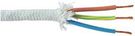 CABLE 2043Y 1MM BRAIDED WHITE 2.5M