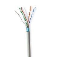 Network Cable Roll | CAT6 | Solid | F/UTP | CCA | 50.0 m | Indoor | Round | PVC | Grey | Pull Box