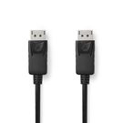 DisplayPort Cable | DisplayPort Male | DisplayPort Male | 4K@60Hz | Nickel Plated | 2.00 m | Round | PVC | Black | Label
