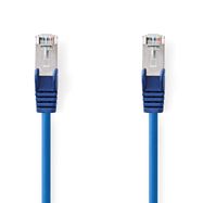 CAT5e Network Cable | SF/UTP | RJ45 Male | RJ45 Male | 10.0 m | Round | PVC | Blue | Label