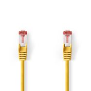 CAT6 Network Cable | RJ45 Male | RJ45 Male | S/FTP | 15.0 m | Round | LSZH | Grey | Label