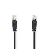CAT5e Network Cable | U/UTP | RJ45 Male | RJ45 Male | 0.50 m | Round | PVC | Black | Envelope