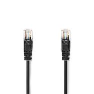 CAT5e Network Cable | U/UTP | RJ45 Male | RJ45 Male | 5.00 m | Round | PVC | Black | Envelope