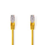 CAT5e Network Cable | SF/UTP | RJ45 Male | RJ45 Male | 20.0 m | Round | PVC | Yellow | Polybag