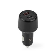 Car Charger | 65 W | 2.0 / 3.0 / 3.25 A | Number of outputs: 2 | Port type: USB-A / USB-C™ | Automatic Voltage Selection