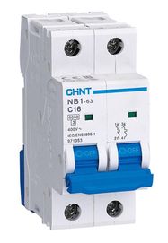 NB1-63 2P C16 6kA MCB, CHINT
