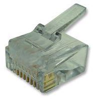 RJ45 CONN, PLUG, 8P8C, 1PORT, CAT6, PK5