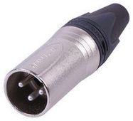 CONNECTOR, XLR, PLUG, CABLE, 3WAY