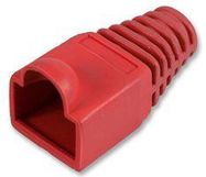 STRAIN RELIEF 5MM RED 50/PACK