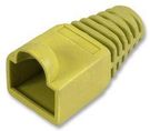 STRAIN RELIEF BOOT 6MM YELL 10/PACK