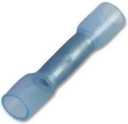 BUTT SPLICE HEATSHRINKABLE BLUE, PK100