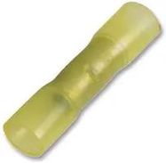 BUTT SPLICE HEATSHRINKABLE YELLOW, PK100