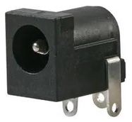DC SKT, DUAL, 2.1/2.5MM, SOLDER, DC10L
