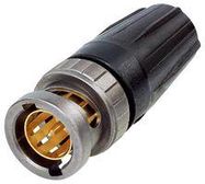 RF COAXIAL, BNC, STRAIGHT PLUG, 75OHM