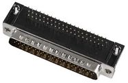 CONNECTOR, HD D SUB, PLUG, 62POS