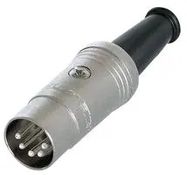 PLUG, DIN, 5PIN