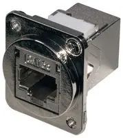 SHLD COUPLER, RJ45, JACK, CAT5E, PANEL