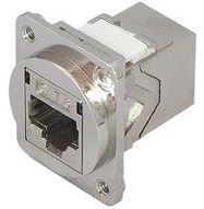 ADAPTER, IN-LINE, RJ45 JACK-JACK, 8POS