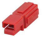 HOUSING, 1 WAY, RED, POLYCARBONATE