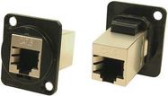 FTP ADAPTOR, RJ45, JACK, 8P8C, CAT6