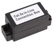 CONNECTION BOX CAT 5E BLACK