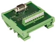 TB, INTERFACE, D SUB 9P PLUG, TB 10P