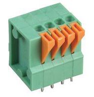 TERMINAL BLOCK, WIRE TO BRD, 4POS, 20AWG