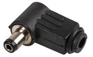 DC PLUG 2.1MM 90 DEGREES